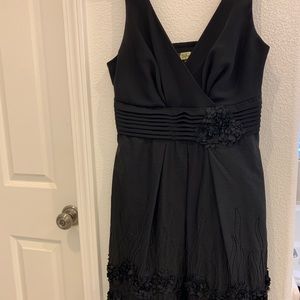 Eva Franco Black Dress Size 8